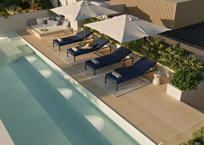 Dunique Marbella pool terrace - Lunde & Nieto