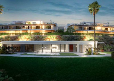 Santa Clara Homes front night - Lunde & Nieto