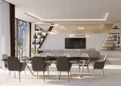 Diamente dining/living room - Lunde & Nieto