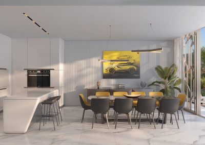 Esmeralda dining kitchen - Lunde & Nieto