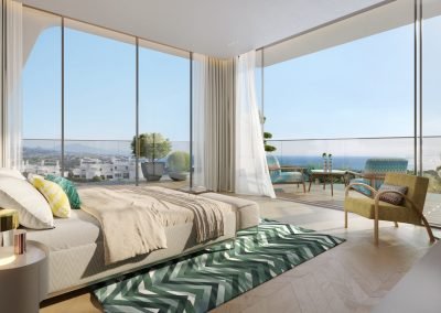 Marea master bedroom - Lunde & Nieto