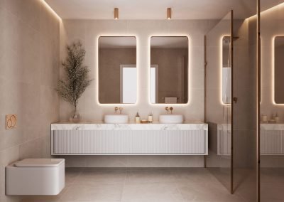 Salvia bathroom - Lunde & Nieto