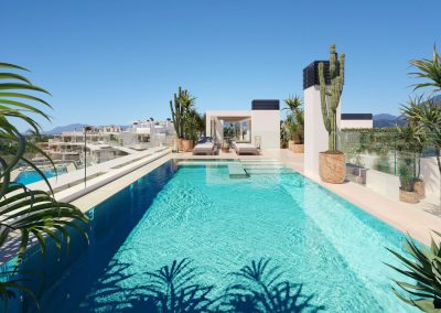 Earth Marbella rooftop pool - Lunde & Nieto