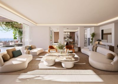 Earth Marbella living room 1 - Lunde & Nieto