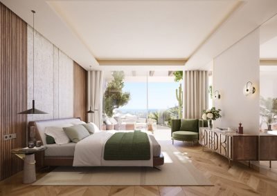 Earth Marbella master bedroom - Lunde & Nieto