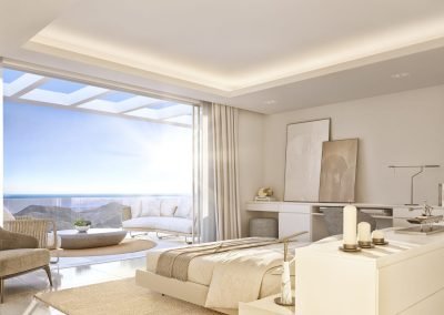 Villa Monet master bedroom - Lunde & Nieto