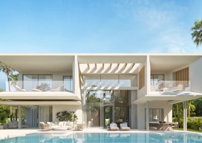Villa Monet pool view - Lunde & Nieto