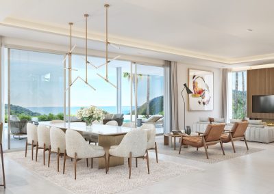 Villa Pollock living room - Lunde & Nieto