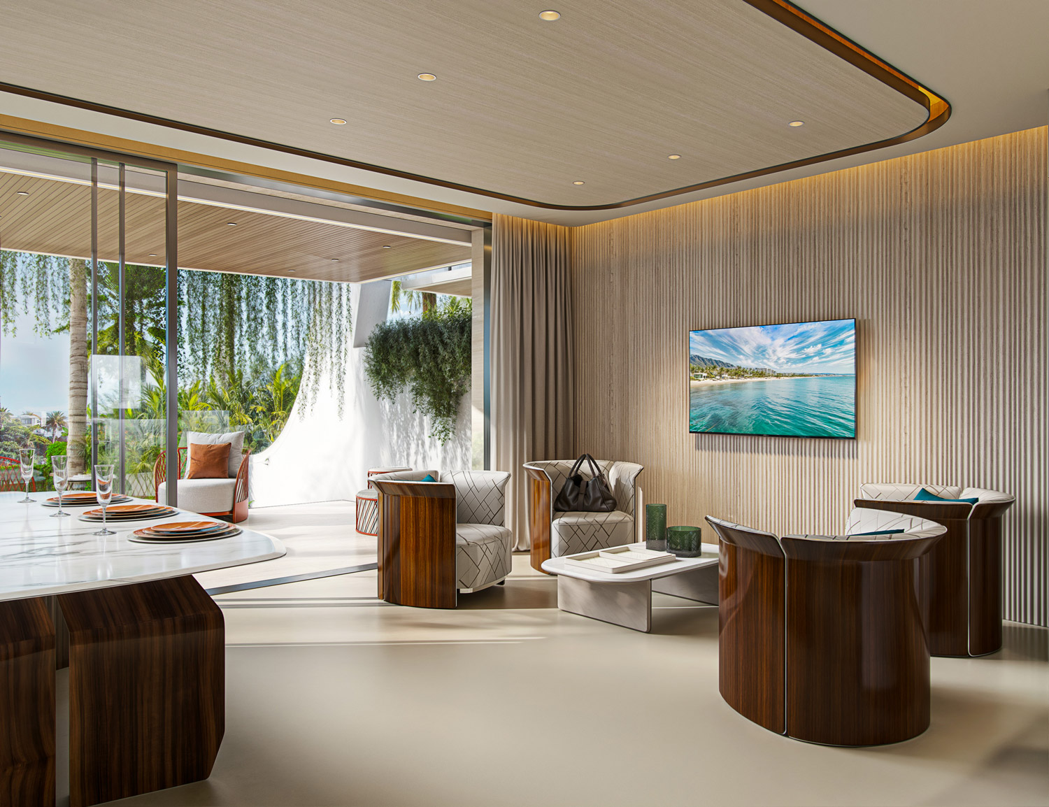 4-Salon Soul Marbella Sunlife gated community - Lunde & Nieto